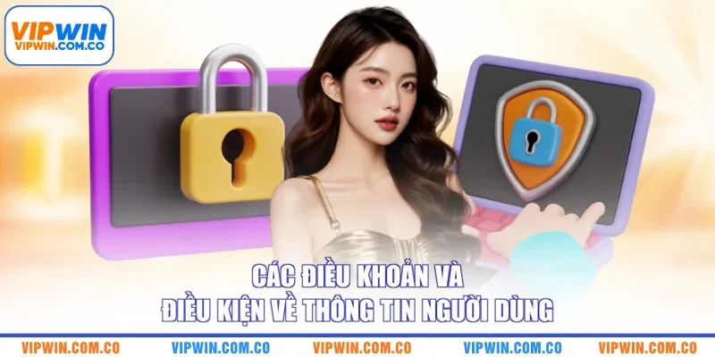 Các điều khoản và điều kiện về thông tin người dùng