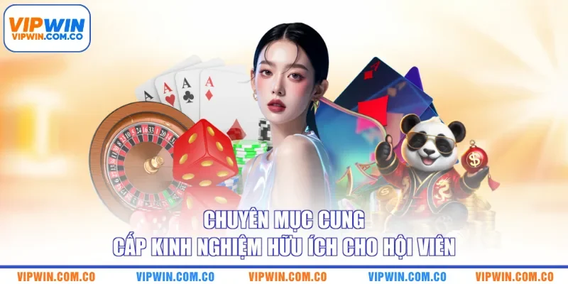 Chuyên mục cung cấp kinh nghiệm hữu ích cho hội viên